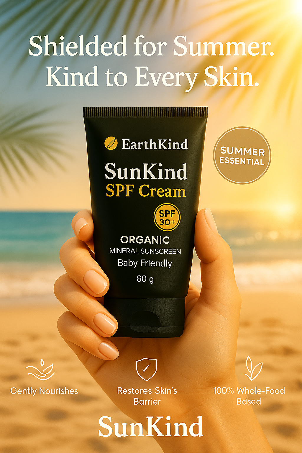 SunKind SPF30+ Mineral SunScreen