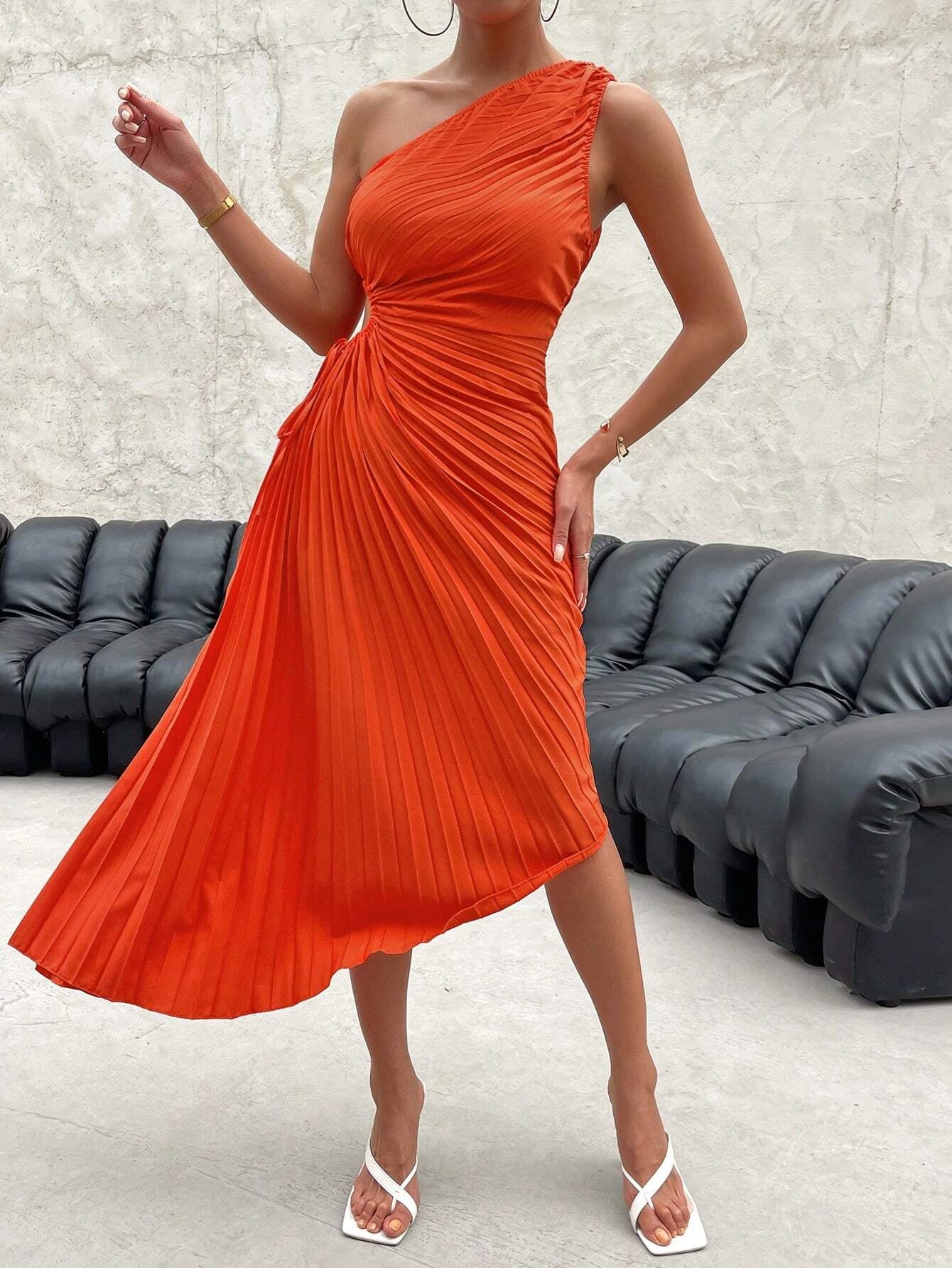 Elevate Your Summer Style with the Firerie Elegant Tie-Dye Ruffle Hem Dress - Perfect for Music Festivals and Holidays!